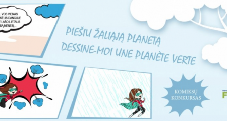 Moksleiviai kviečiami dalyvauti komiksų konkurse
