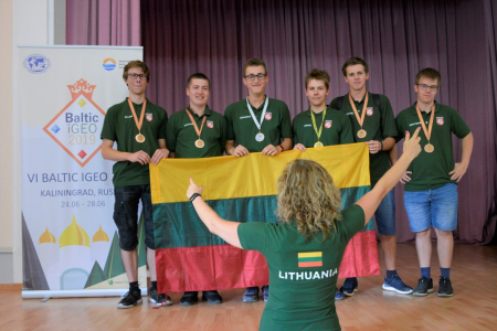 Lietuvos geografų triumfas VI Baltijos šalių geografijos olimpiadoje Karaliaučiuje