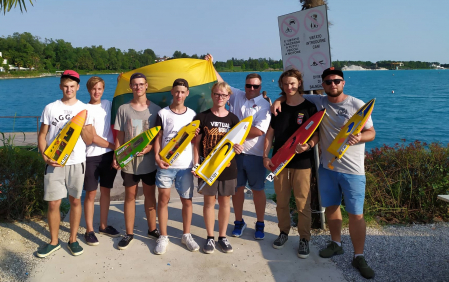 2019 metų vasara buvo labai sėkminga tarptautinėse laivų modelių varžybose dalyvavusiems Lietuvos mokiniams!