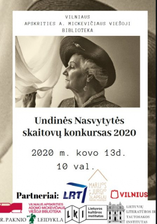 U. Nasvytytės vardo mokinių ir studentų skaitovų konkursas 2020 m.