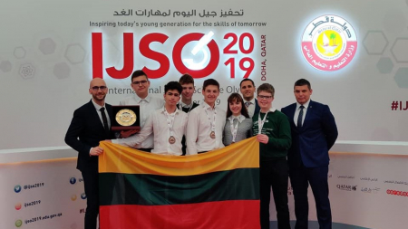 2019 metais tarptautinėse olimpiadose ir konkursuose dalyvavusių mokinių, juos ruošusių mokytojų bei komandų vadovų pagerbimo šventė