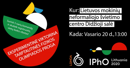 Išbandykite jėgas Eksperimentinėje fizikos viktorinoje