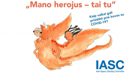 Į lietuvių kalbą išversta knygelė vaikams „Mano herojus – tai tu“