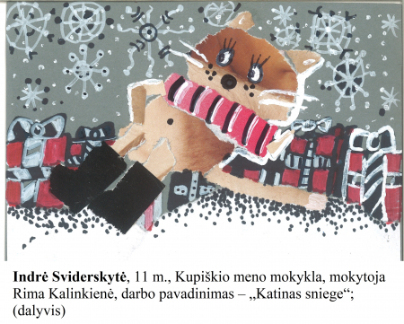 Nuotolinėms Kalėdoms pasiruošta – pristatome gražiausius vaikų kurtus atvirukus