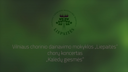 „Liepaičių“ virtualus Kalėdinis koncertas „Kalėdų giesmės“