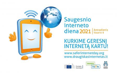 Kviečiame švęsti saugesnio interneto dieną „Kuriame saugų internetą kartu“