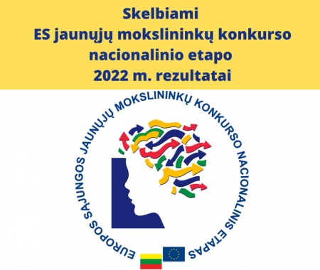 2022 m. ES jaunųjų mokslininkų konkurso pirmos vietos laimėtojai savo tyrimais sprendžia ekologines problemas ir ieško naujų cheminių junginių